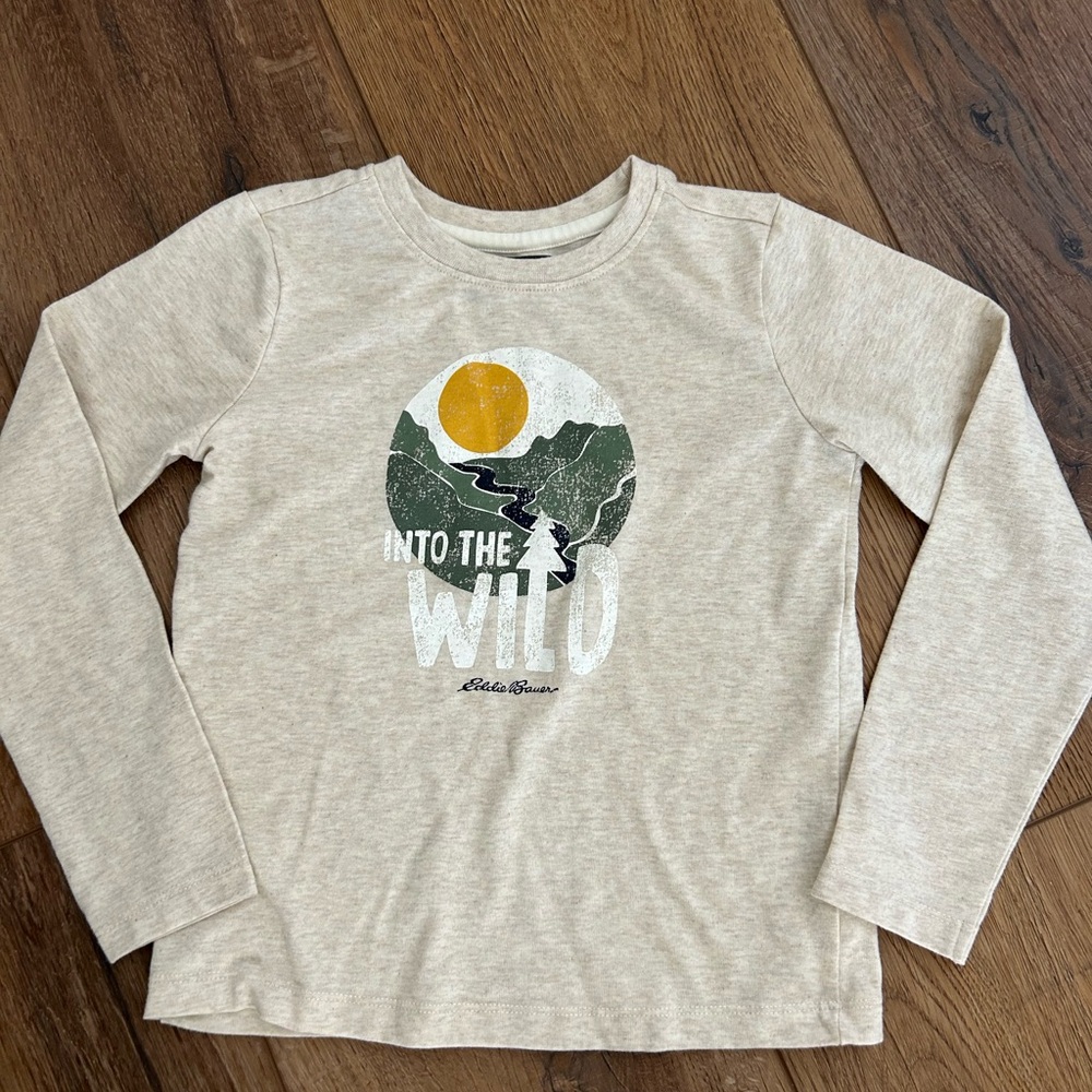 Eddie Bauer Boys Long Sleeve T Shirt‎ Size 6